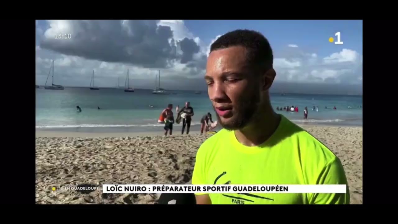 KESHAN JACOBY KOALY - Reportage Guadeloupe 1ère - 1er combat pro