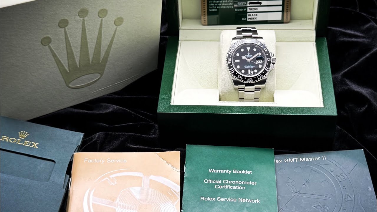 Unboxing Rolex GMT-Master II Aka Green Arrow Ref 116710LN, Brief Show around!