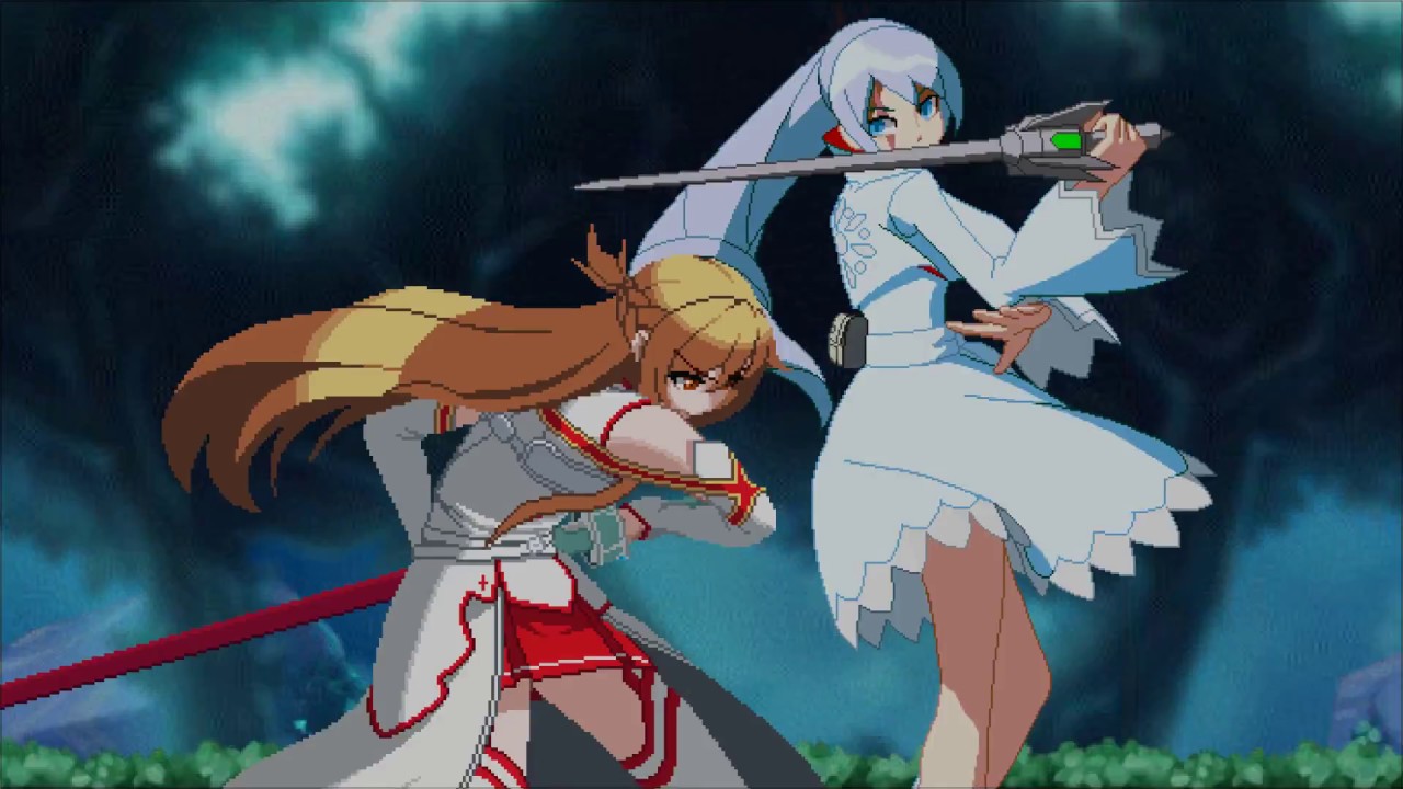 Asuna VS Weiss (Battle Mode)