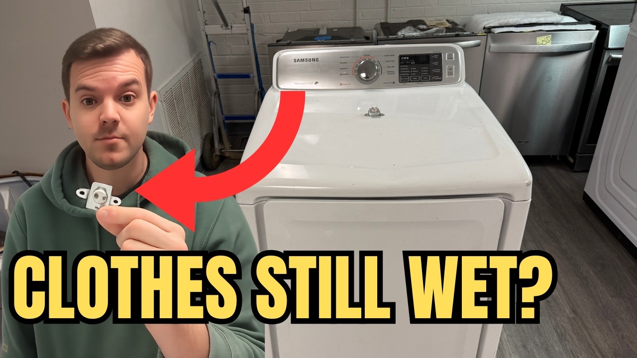 Samsung Dryer Not Drying Clothes? Easy Fix