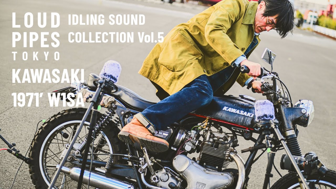 KAWASAKI 71' W1SA - Idling Sound Collection Vol.5