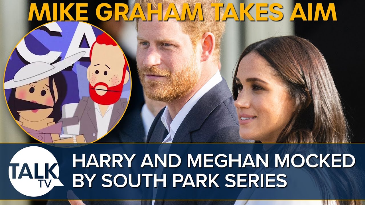 'Pompous' Prince Harry and Meghan Markle torn into by South Park