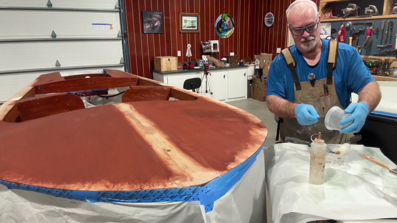 Episode 18 - Applying Epoxy to the Deck and Interior