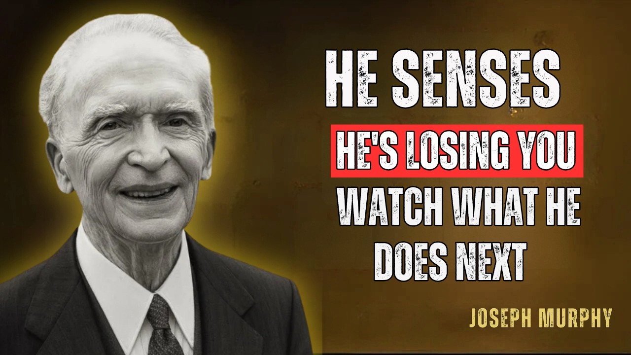 When They Realize You’re Leaving, Their Reaction Will Surprise You | Inspired by Joseph Murphy.