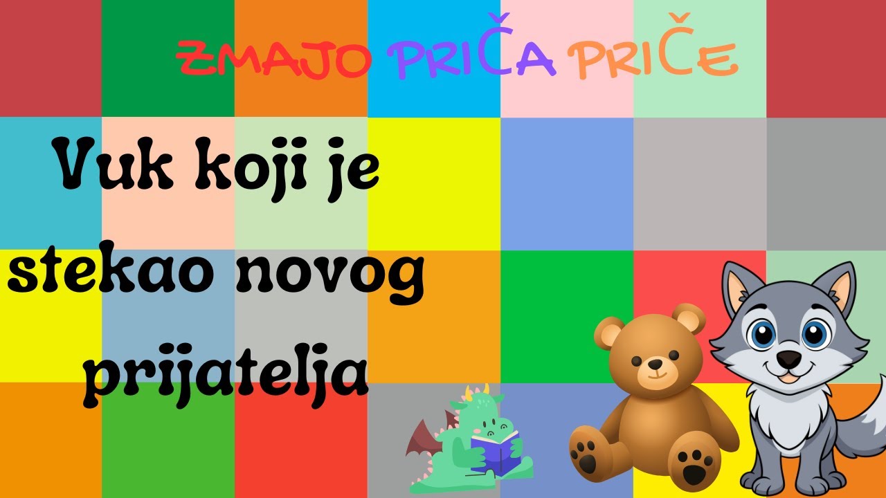Priče na Hrvatskom za Djecu | Priča #31 Vuk koji je upoznao novog prijatelja