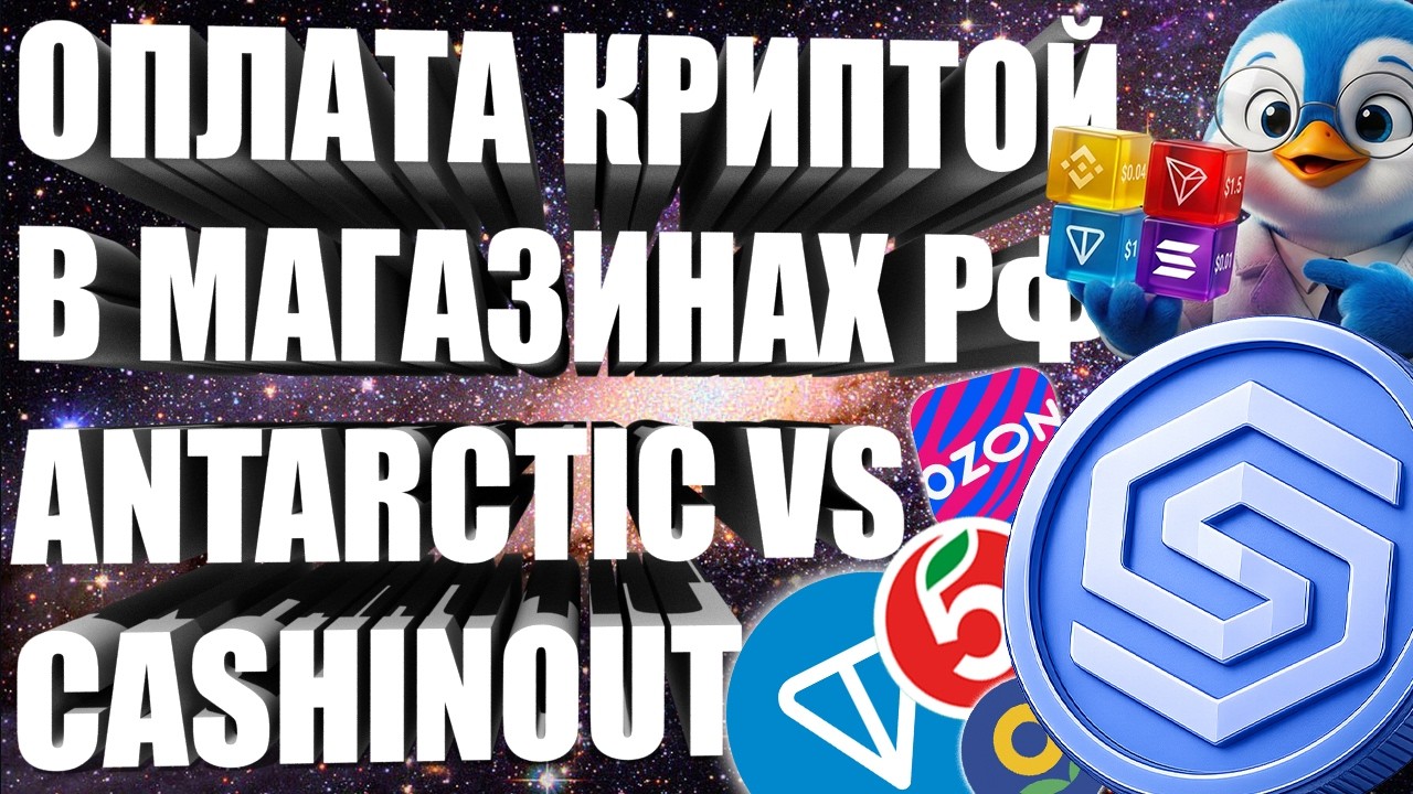 ANTARCTIC WALLET ПРОТИВ CASHINOUT - КАКОЙ КОШЕЛЕК ДЛЯ ОПЛАТЫ КРИПТОЙ В МАГАЗИНАХ РФ ВЫБРАТЬ?