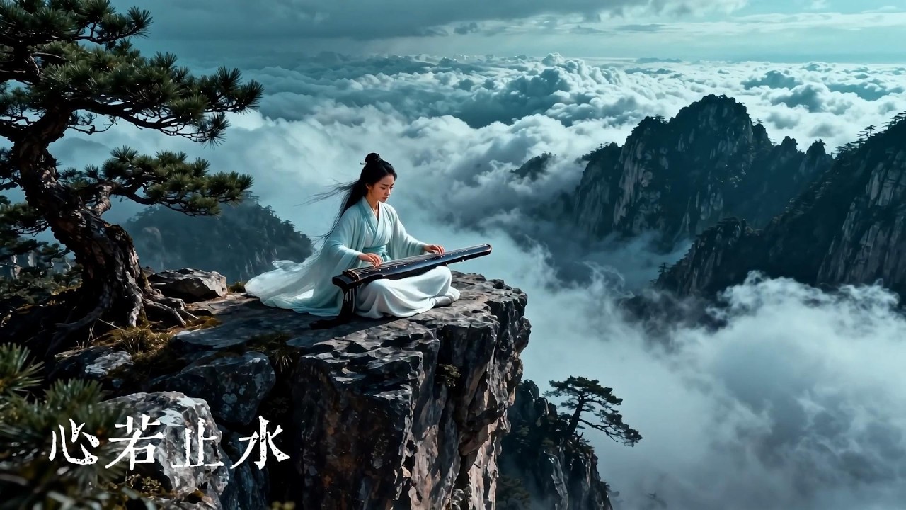《心若止水》筝聲輕吟 · 寧靜放鬆純音樂 ｜古琴｜竹笛｜萧｜古筝｜二胡｜#music  #relaxing  #meditation #guqin #冥想音樂 #zen #dizi #erhu