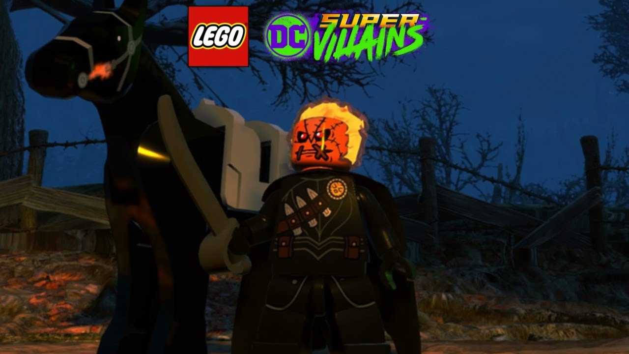 Halloween Custom #4! How To Make The Headless Horseman In LEGO DC Super Villains!!