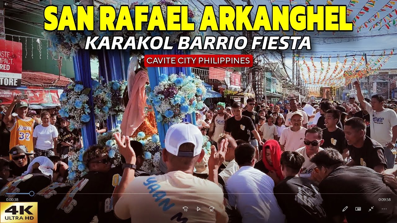San Rafael Barrio Fiesta Karakol Cavite City Philippines [4K]