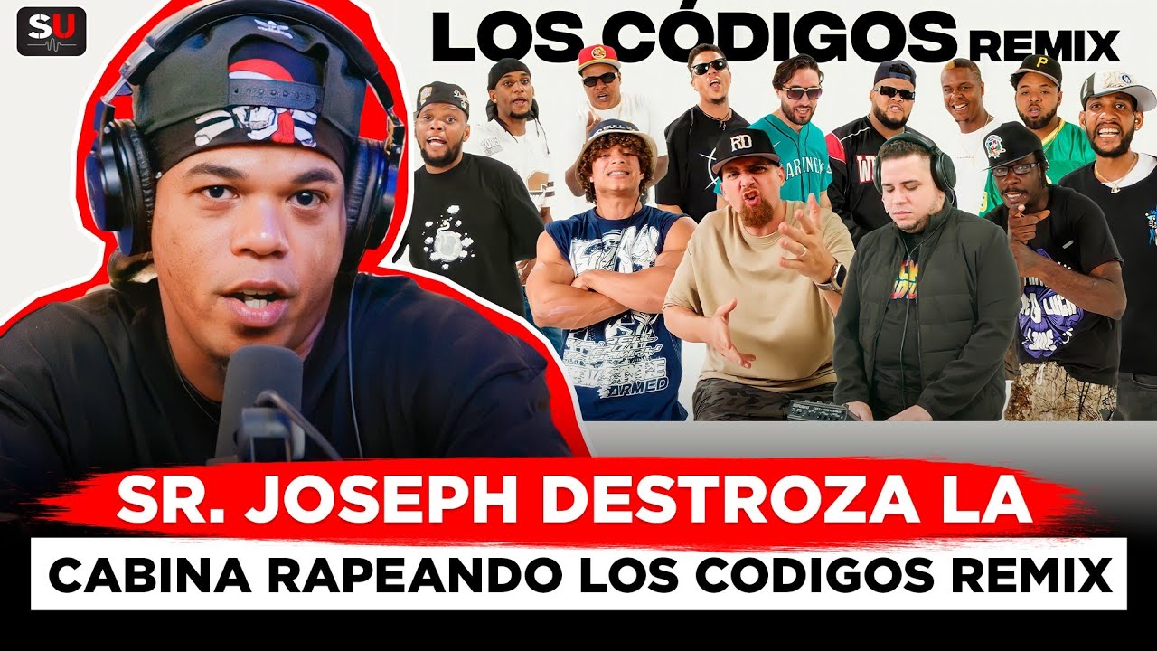SR. JOSEPH DESTROZA LA CABINA RAPEANDO LOS CODIGOS REMIX