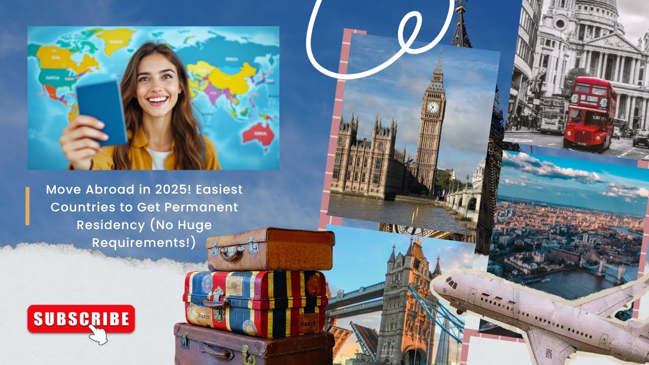 Top 5 Easiest Countries to Immigrate to in 2025 | Fast PR, Low Requirements!