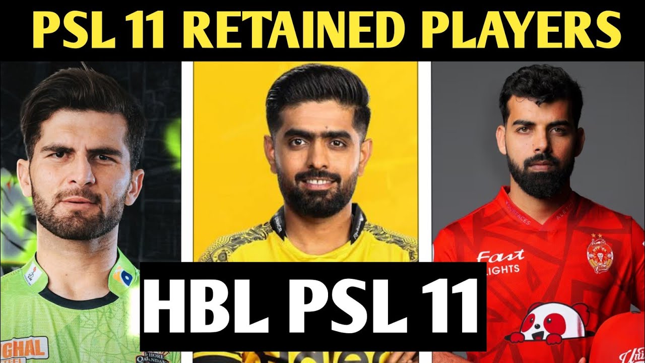 PSL 11 PLAYERS RETENTION LIST | HBL PSL 11 | Shayan Tv