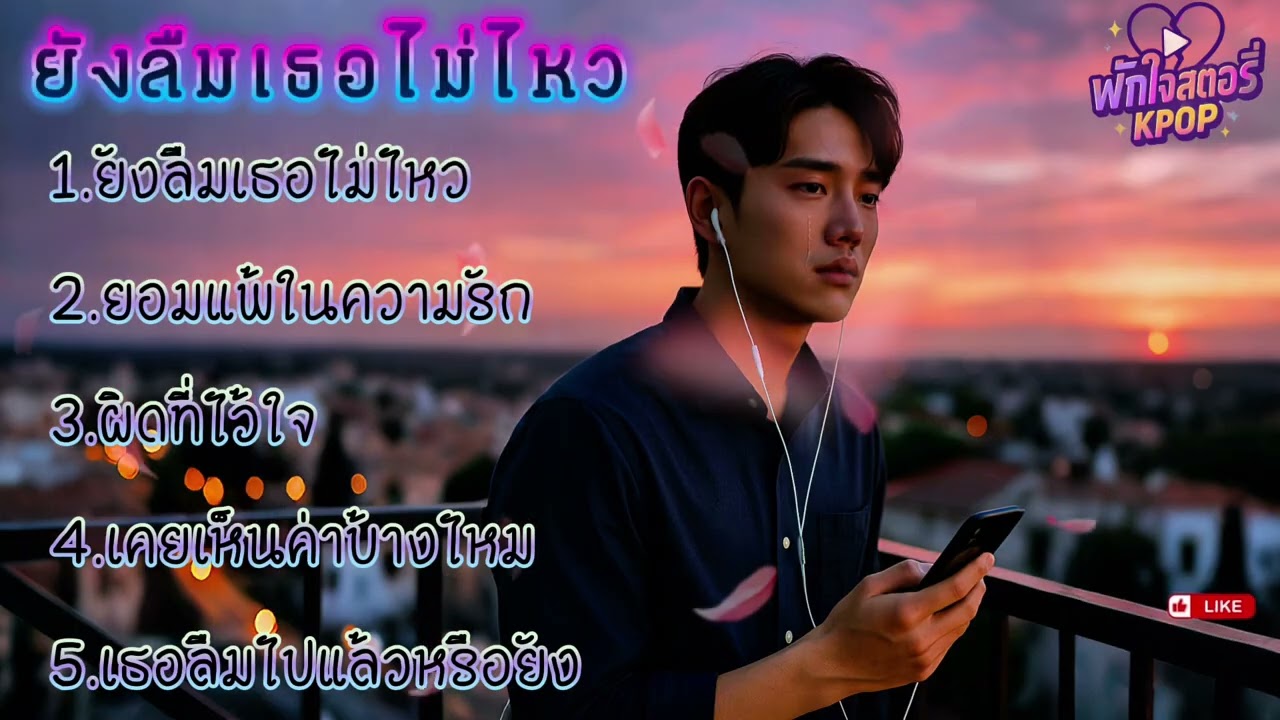 ยังลืมเธอไม่ไหว  #เพลงอกหัก #เพลงฟังสบาย #เพลงชิลๆ #kpop #kpopmusic