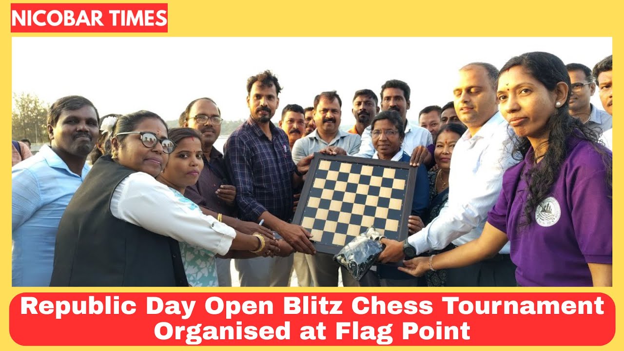 Republic Day Open Blitz Chess Tournament Organised at Flag Point