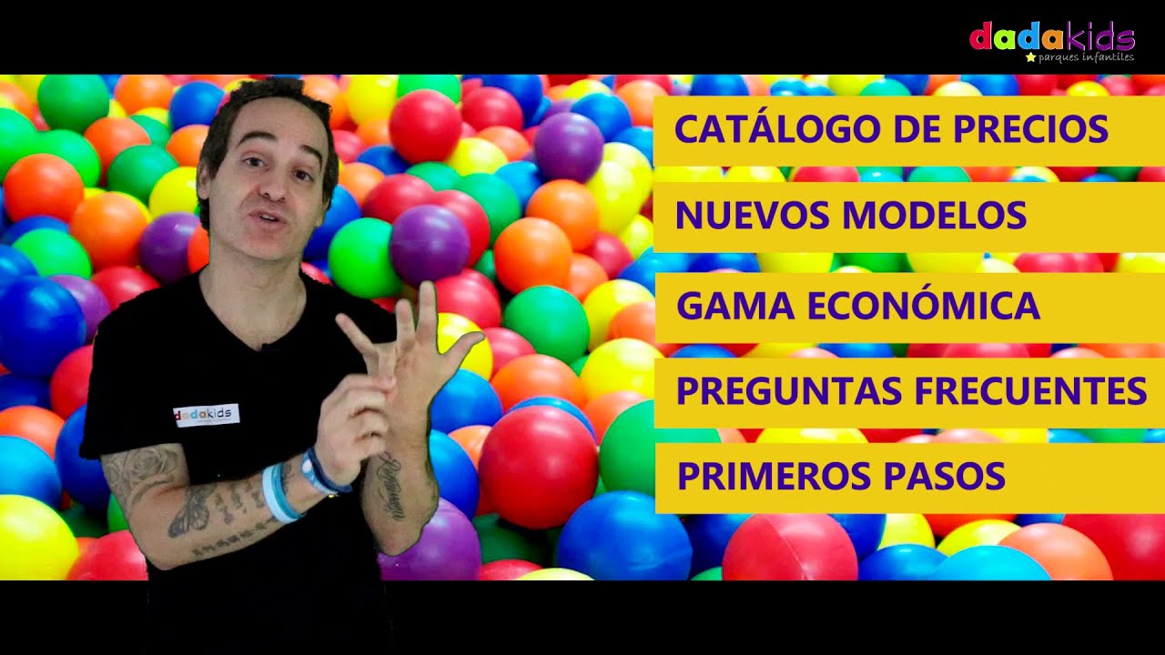 Parques Dadakids. Presentación de contenidos y video de bienvenida.