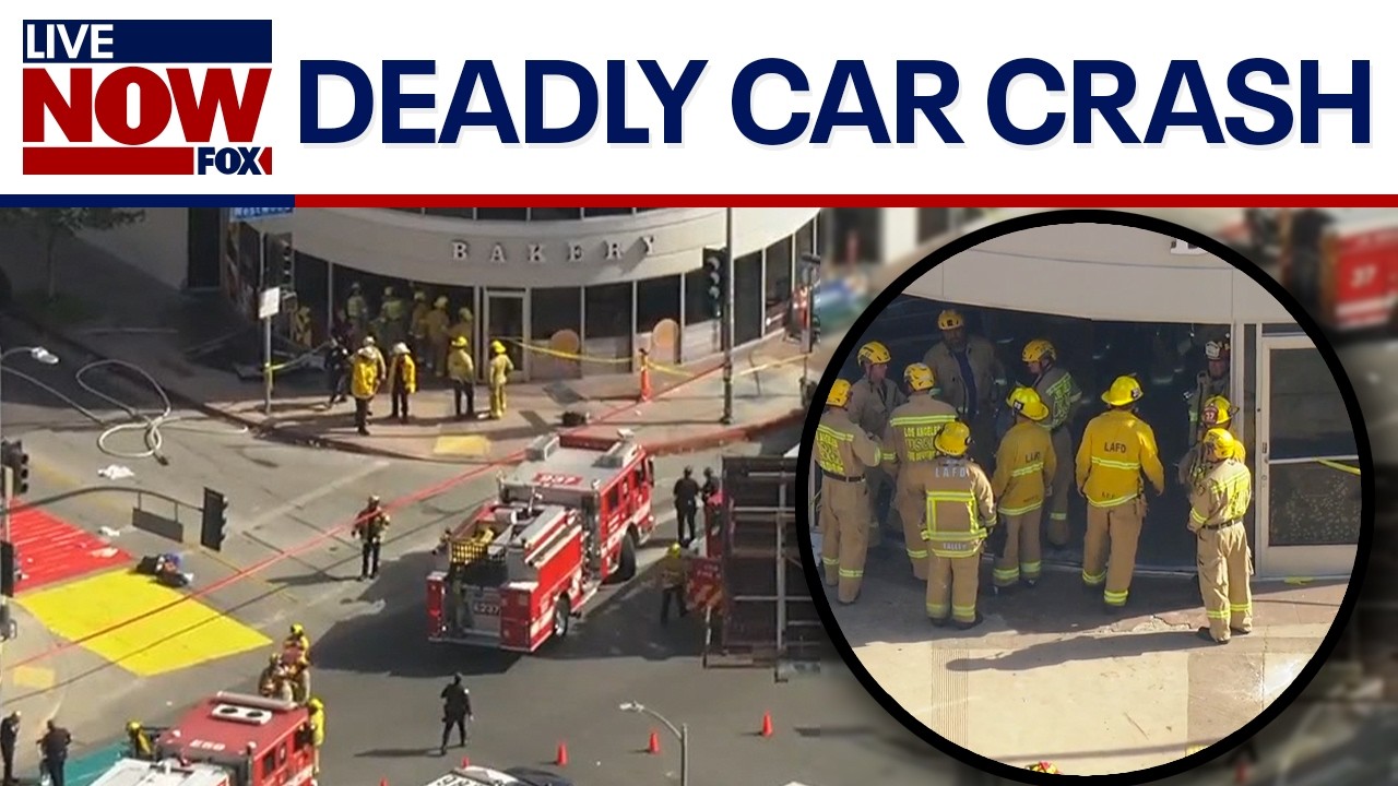 Car crashes into grocery store in LA: 2+ dead, multiple people injured
