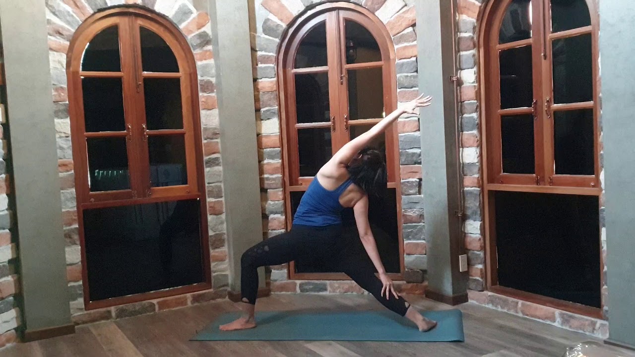Flow Yoga 35 นาที #โยคะช่วงกักตัว
