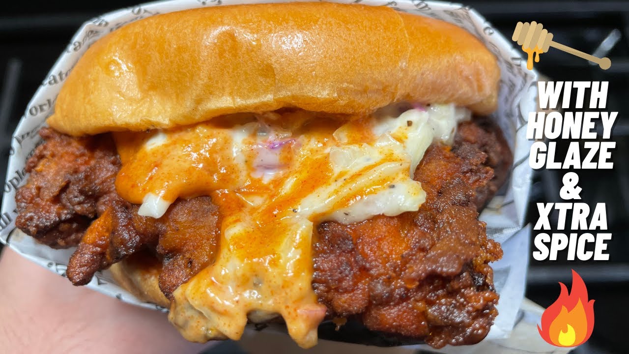 The Big Beard Sandwich at Chi Tea. Halal Food Reviews!