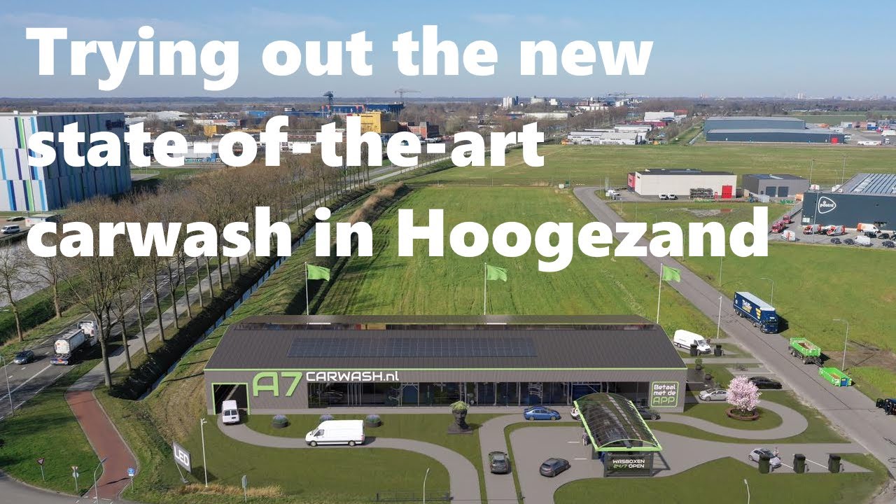 A7 Carwash Hoogezand: a state of the art environmentally conscious way to clean your car.