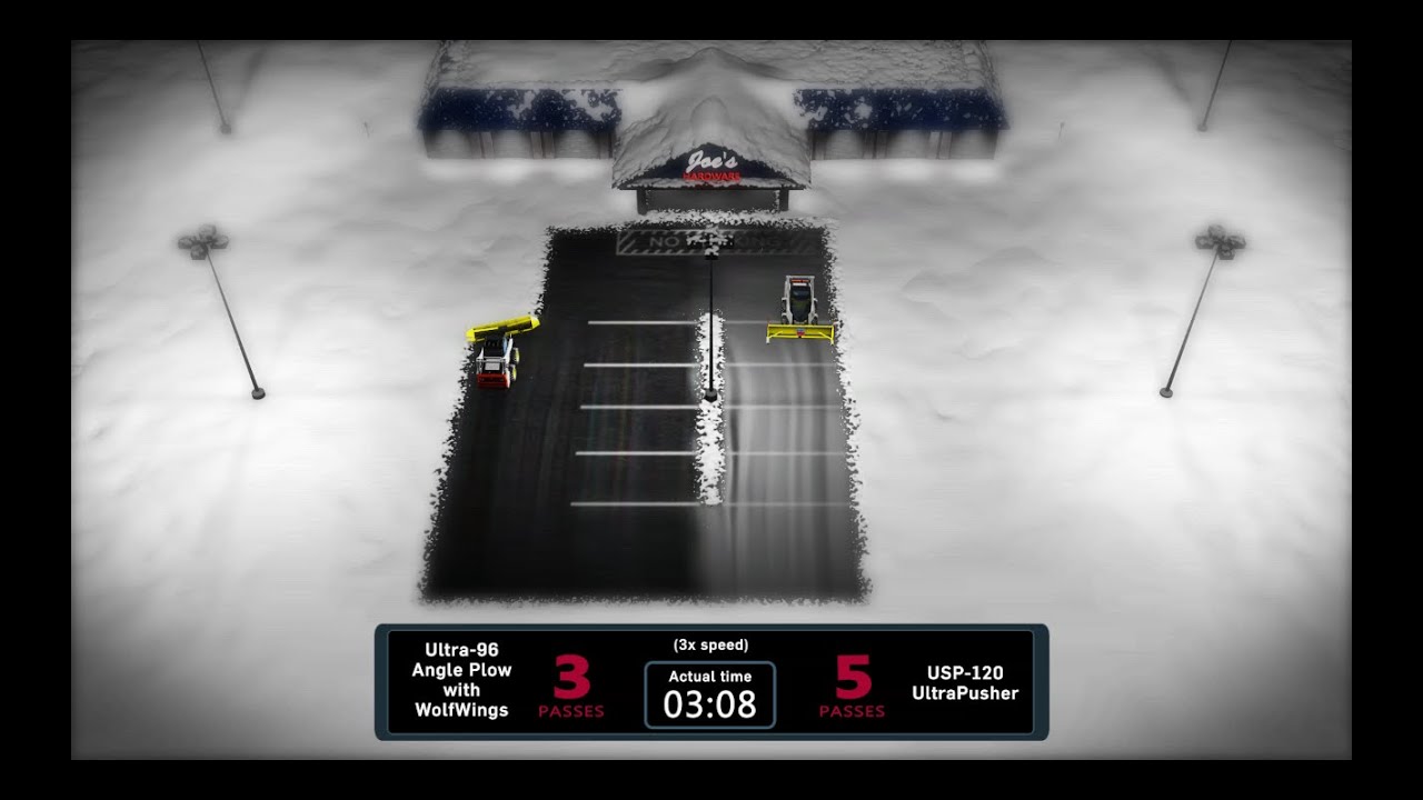 Snow Pusher vs. Angle Plow + WolfWings™: The Showdown
