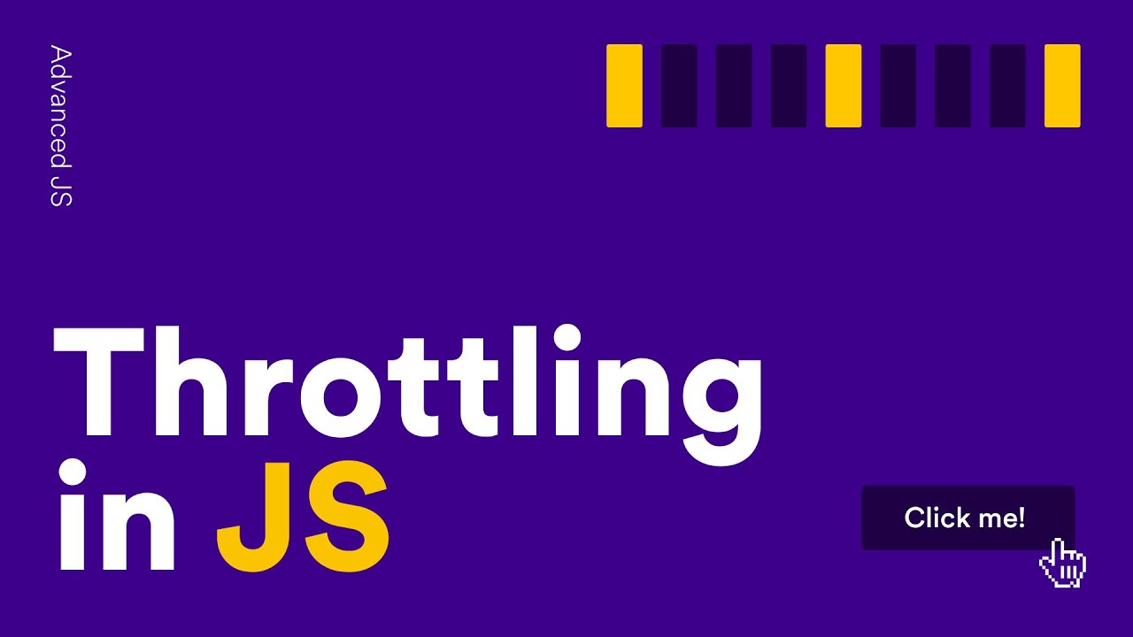 Throttling in Javascript & its polyfill.