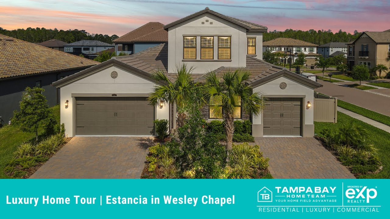 Inside This Luxury Home in Estancia | Premier Wesley Chapel Gated Community Near 3 Hospitals
