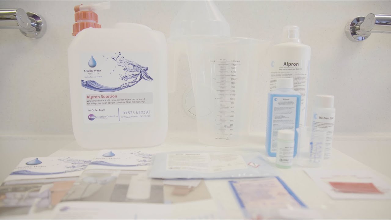 Alpron and BRS Instructions - How to perform a biofilm removal and use Alpron