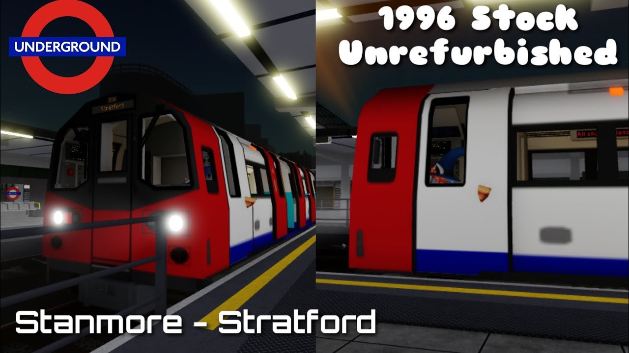 Stanmore - Stratford | London Underground V4.8 | ROBLOX