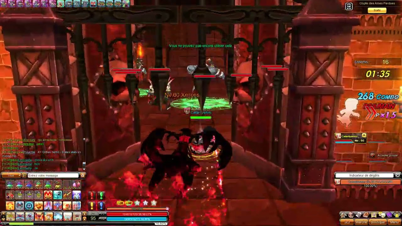 Gameplay maitre des lames cryptes des ames perdues