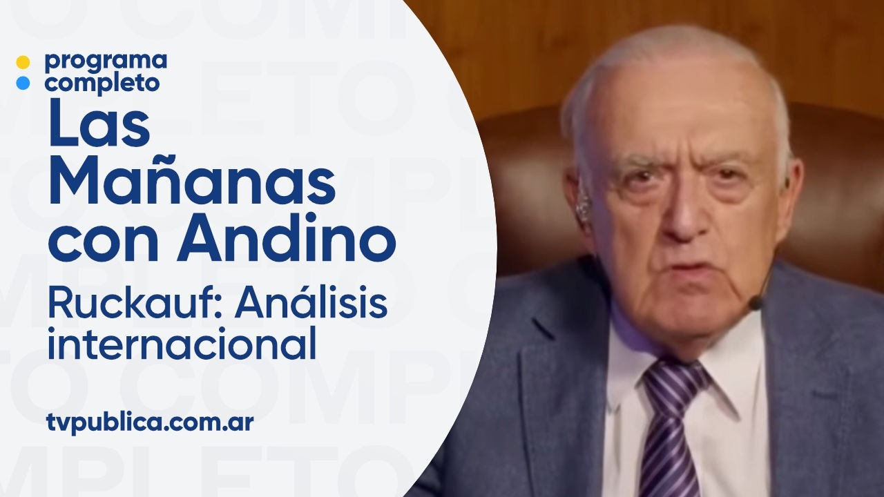 Análisis internacional de Ruckauf: Séptimo día de ataques en Medio Oriente - Las Mañanas con Andino