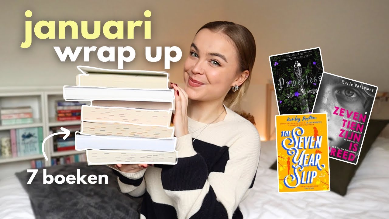 de 7 boeken die ik heb gelezen in januari | maandelijkse wrap up