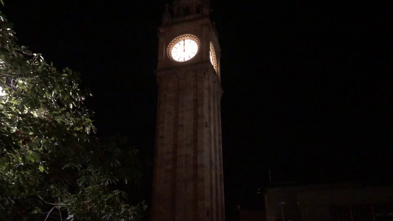 Albert clock midnight chime #BELFAST NOT #BIGBEN