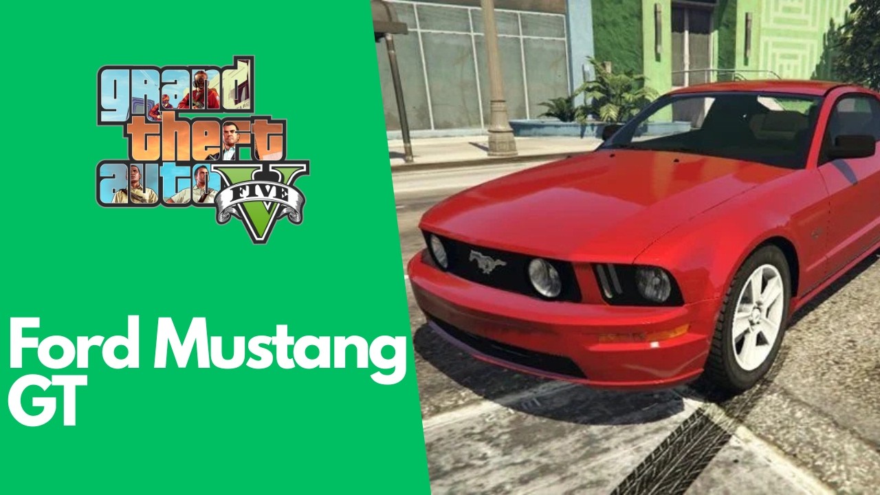 GTA V MOD | Ford Mustang GT [4K GAMEPLAY]