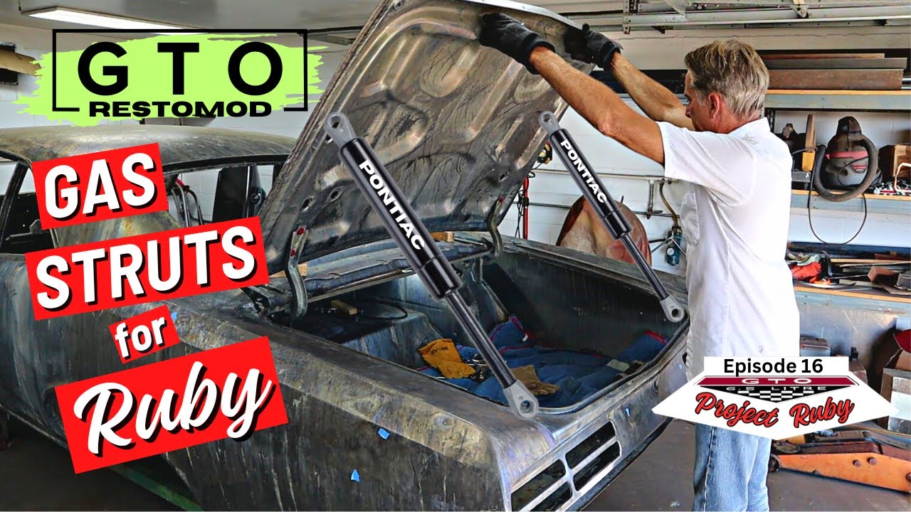 GM A Body - Trunk Gas Strut Conversion/Modification - GTO RestoMod (Ep 16)