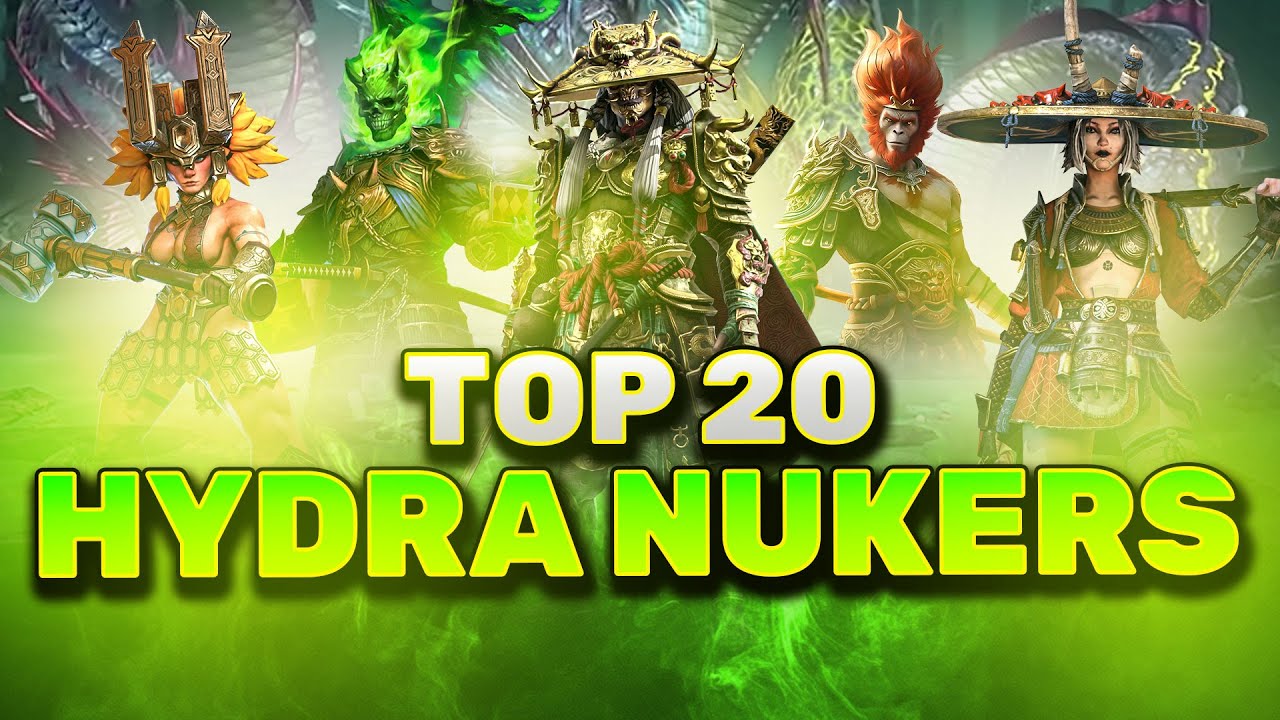 TOP 20 HYDRA CLAN BOSS NUKERS (UPDATE)
