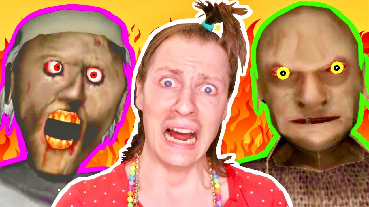 GRANNY 1 BUTTERY’S MOD : Avec 2 GRANDS-PARENTS PSYCHOPATHES ce JEU est IMPOSSIBLE ! Nadège Candle