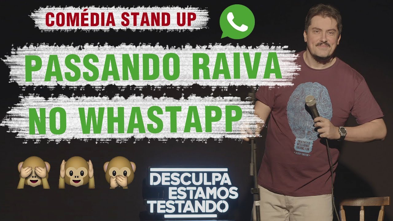 PIORES COISAS DO WHATSAPP - COM&Eacute;DIA STAND UP | BRUNO BERG