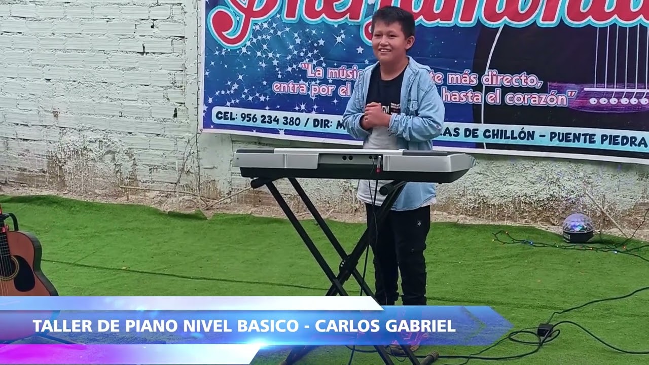 Taller de piano nivel basico