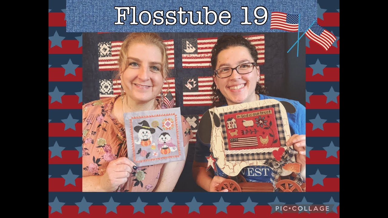 Garnet Rose Stitchers - Flosstube 19 - Finishes! WIPS! Haul stitchy goodness!