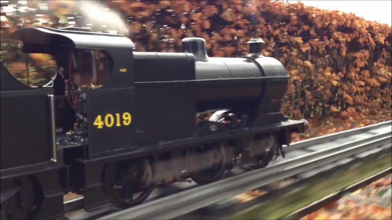 3 1/2 inch Gauge LMS 4F Live Steam Locomotive
