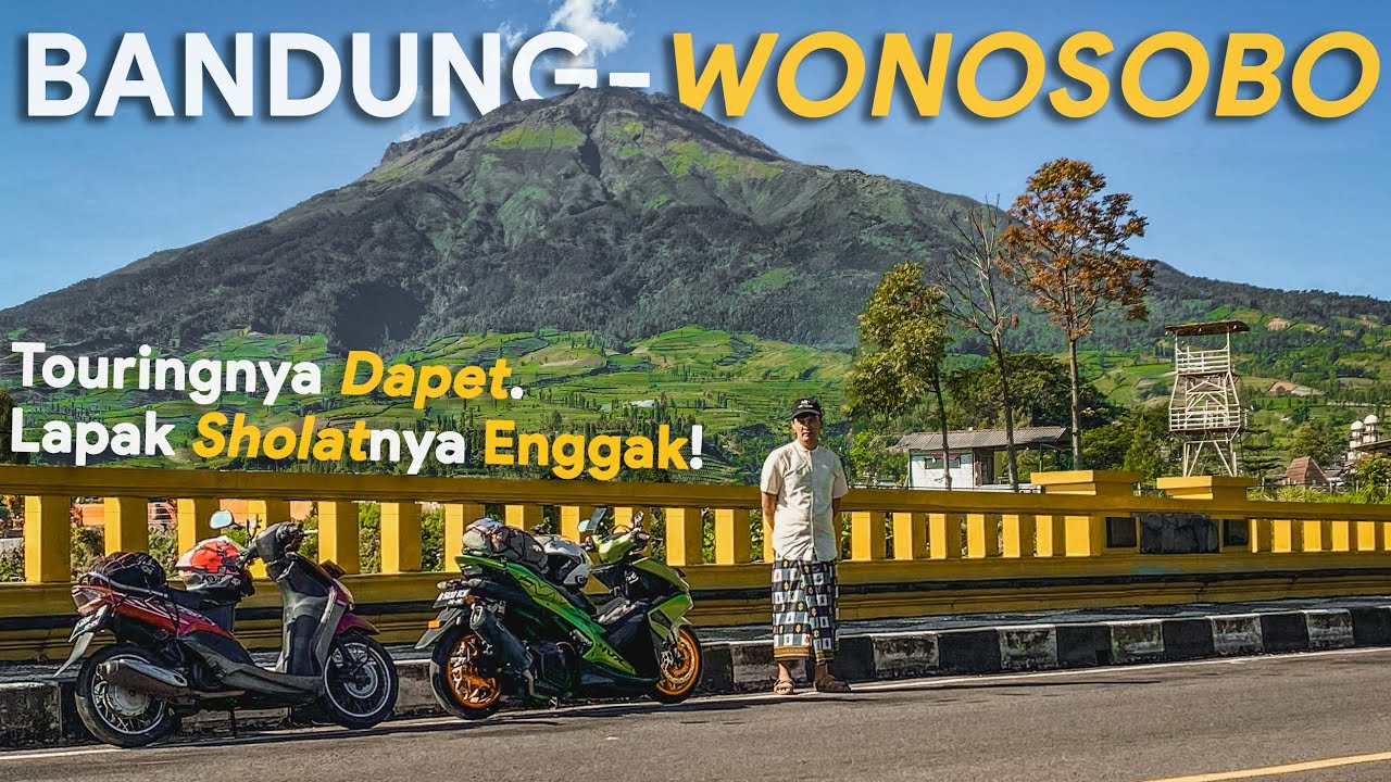Dari Bandung ke Wonosobo: Touringnya Dapat, Lapaknya Shalat Eid-nya Lewat | Aerox 155