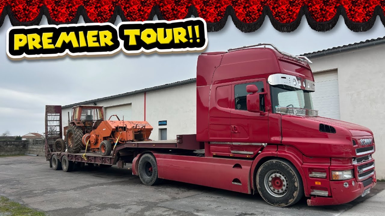 SCANIA TORPÉDO/PORTE-CHAR: PREMIER TOUR !!