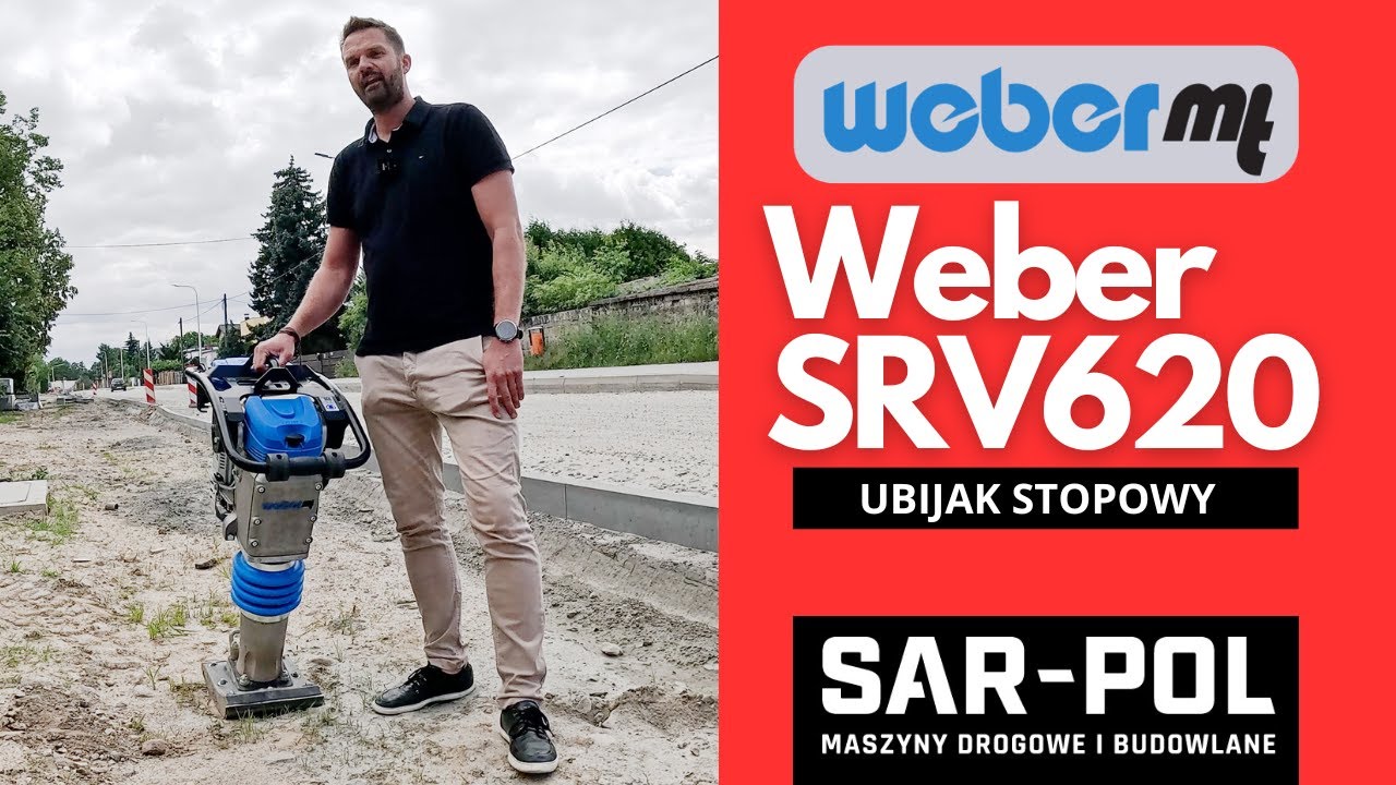 Ubijak stopowy WEBER SRV 620