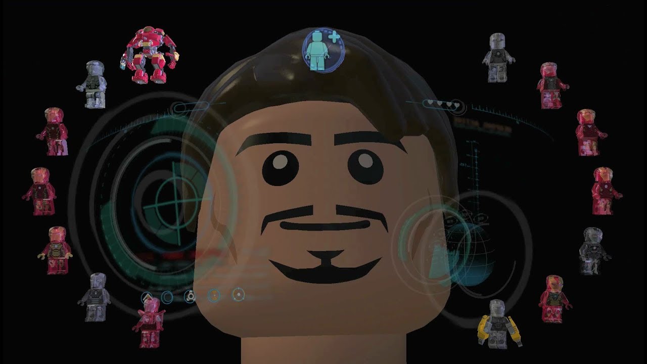 All Tony Stark Iron Man Suit-Up Animations in LEGO Marvel Videogames