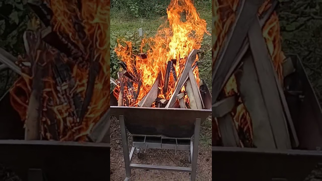 fire, at the dacha, barbecue, shish kebab, with friends #funny #fire #bbq #kebab #steak #love #food