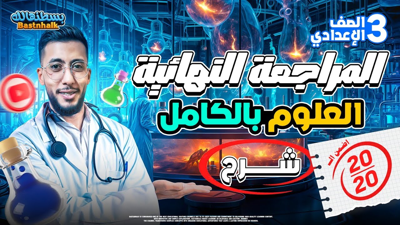 مراجعه علوم تالته اعدادي ترم اول|مراجعه علوم الصف الثالث الاعدادي الترم الاول | بسطنهالك