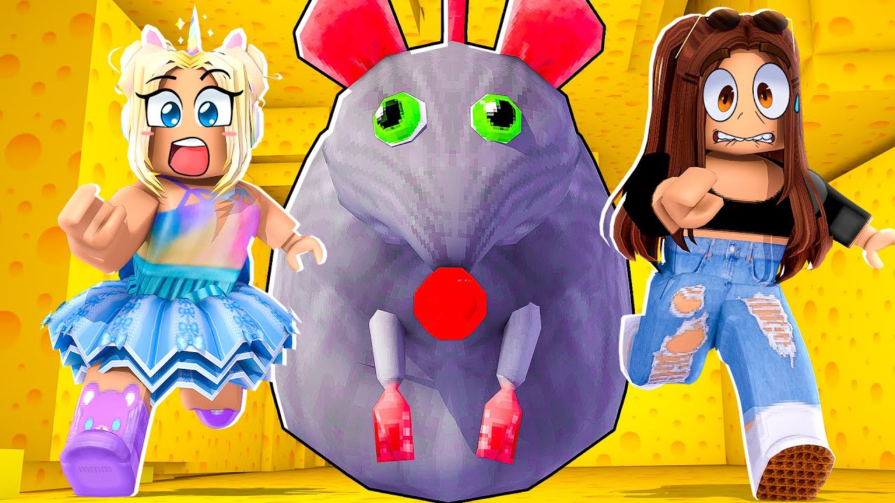 ENTKOMME der B&Ouml;SEN RATTE! ✿ Roblox Cheese Escape