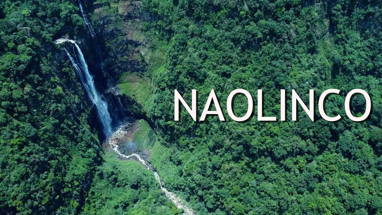 Naolinco y su cascada - Dron