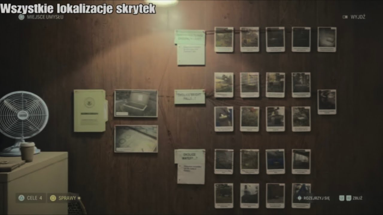 Alan Wake 2 - Wszystkie Skrytki Kultu