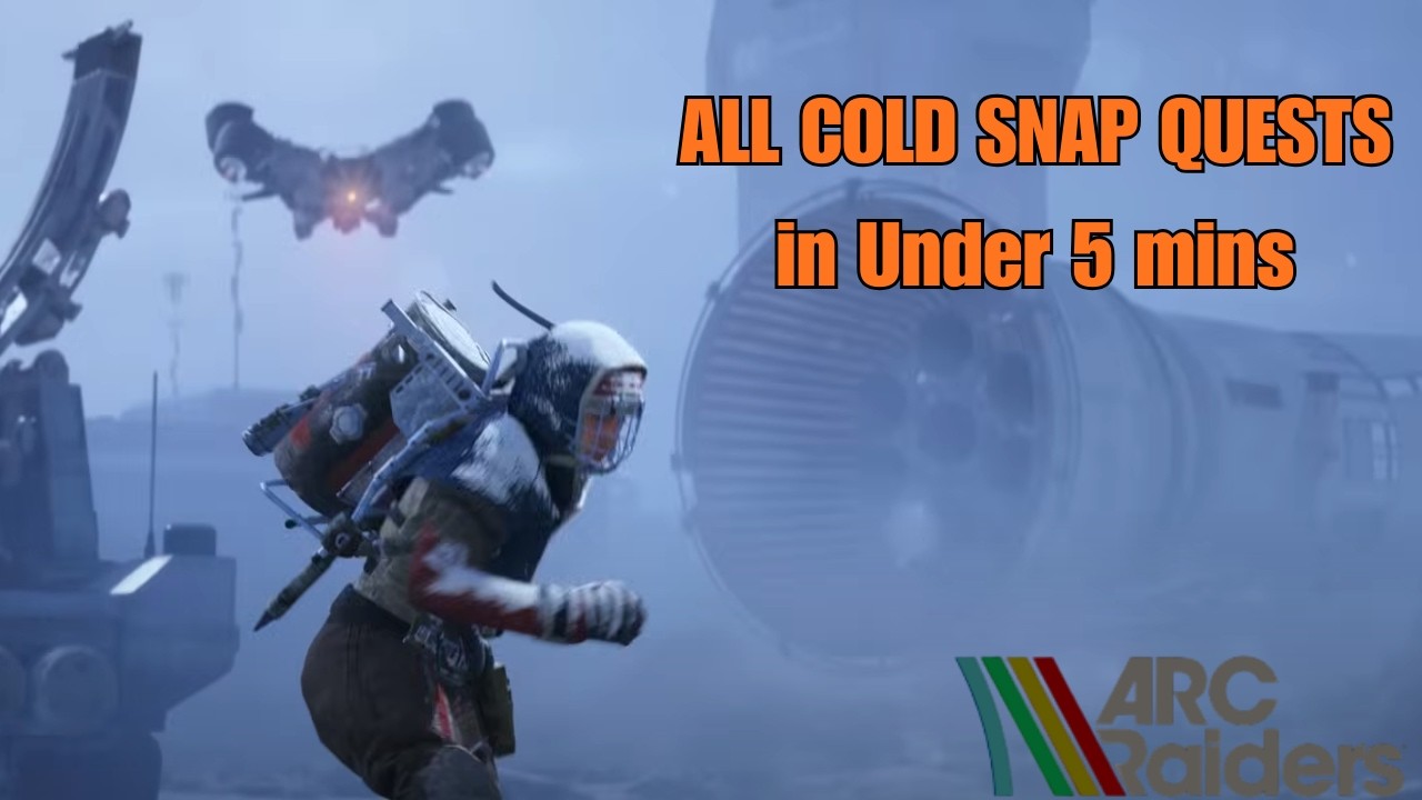Полное руководство по всем заданиям ARC Raiders Cold Snap менее чем за 5 минут.